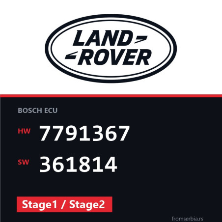 Land Rover Range Rover 7791367 361814 Stage1 / Stage2 tuning file