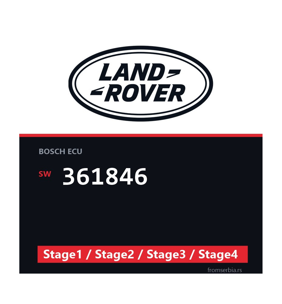 Land Rover 361846 Stage1 / Stage2 / Stage3 / Stage4 file