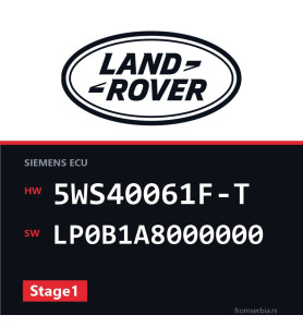 Land Rover Range Rover 5WS40061F-T LP0B1A8000000 Stage1 tuning file