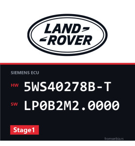 Land Rover Range Rover 5WS40278B-T LP0B2M2.0000 Stage1 tuning file