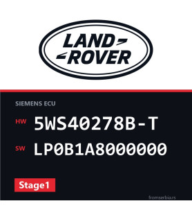 Land Rover Range Rover 5WS40278B-T LP0B1A8000000 Stage1 tuning file