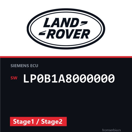 Land Rover Discovery LP0B1A8000000 Stage1 / Stage2 tuning file