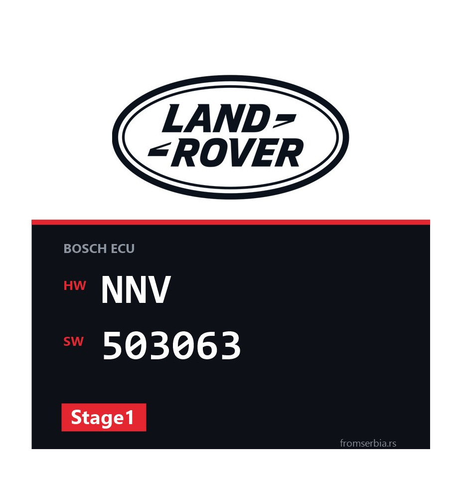 Land Rover Discovery NNV 503063 Stage1 tuning file