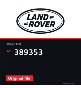 Land Rover Freelander 389353 original ECU file