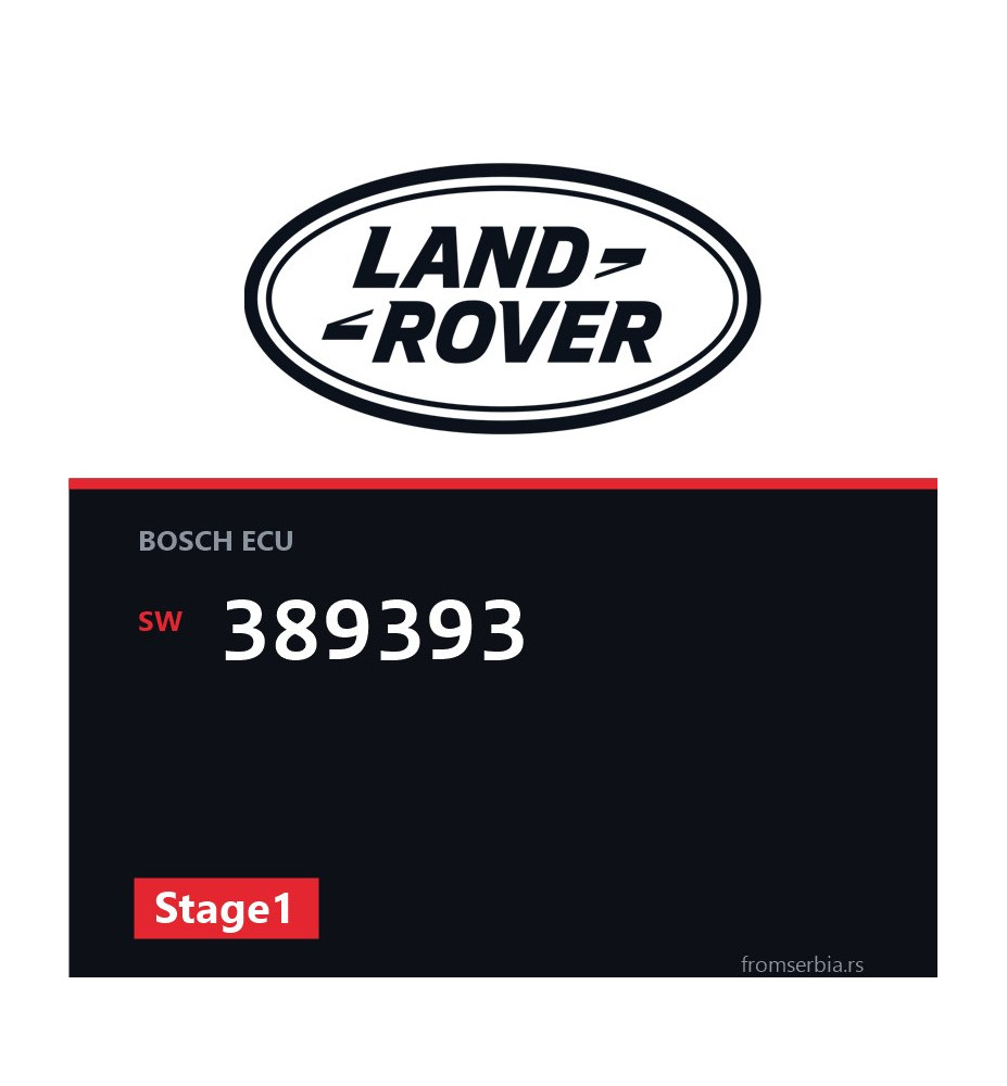 Land Rover Freelander 389393 Stage1 tuning file