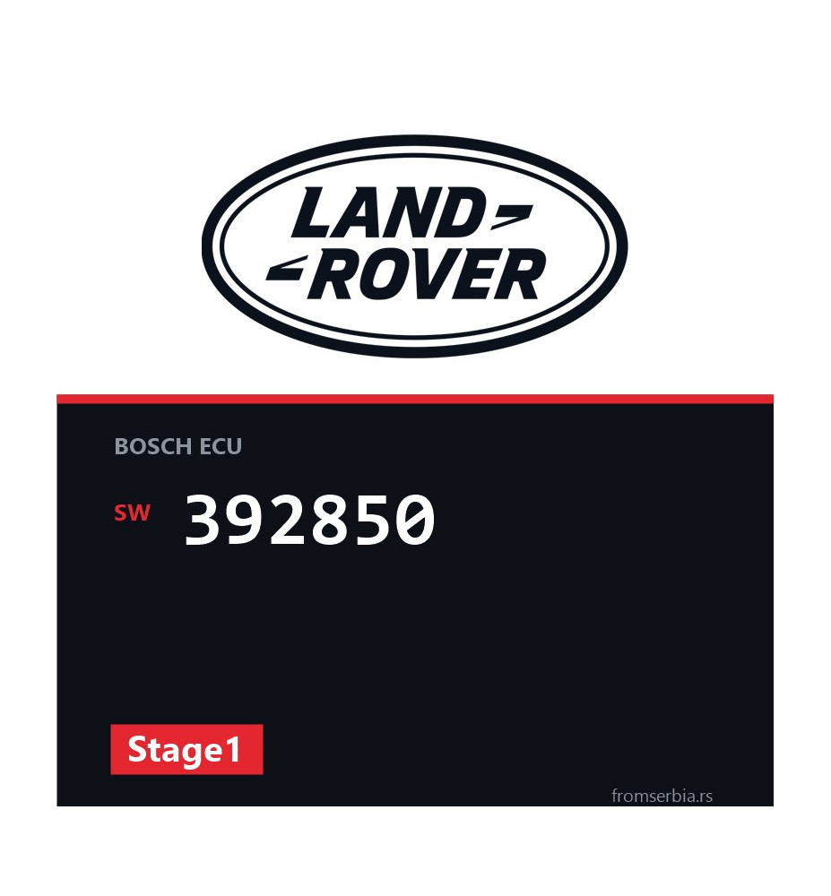 Land Rover Freelander 392850 Stage1 tuning file