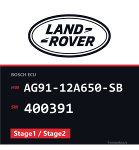 Land Rover AG91-12A650-SB 400391 Stage1 / Stage2 file