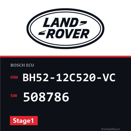 Land Rover Freelander BH52-12C520-VC 508786 Stage1 tuning file