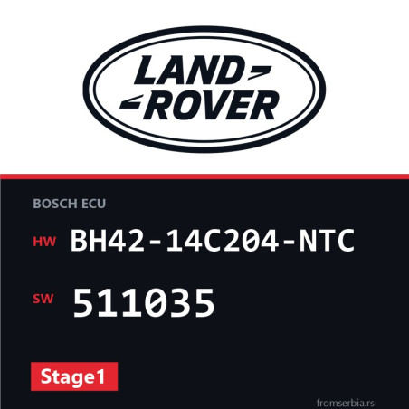 Land Rover Range Rover BH42-14C204-NTC 511035 Stage1 tuning file