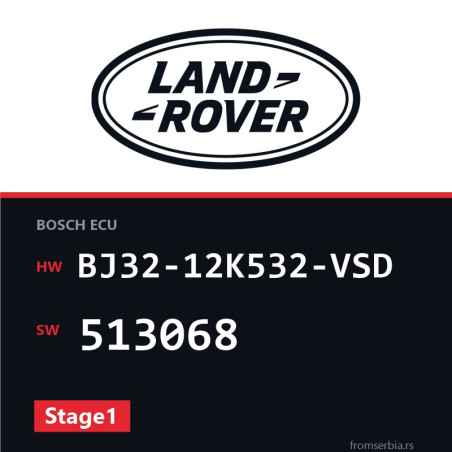 Land Rover Range Rover BJ32-12K532-VSD 513068 Stage1 tuning file