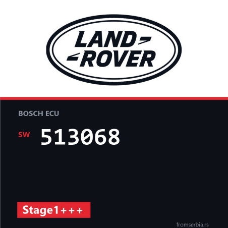 Land Rover evoque 513068 Stage1+++ tuning file