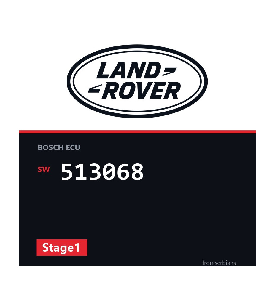 Land Rover Range Rover 513068 Stage1 tuning file