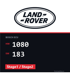Land Rover Defender 1080 183 Stage1 / Stage2 tuning file