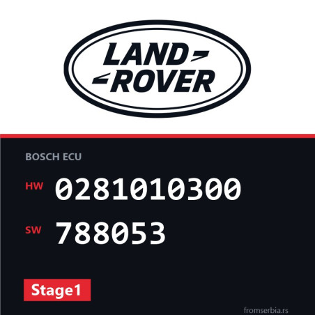Land Rover Freelander 0281010300 788053 Stage1 tuning file