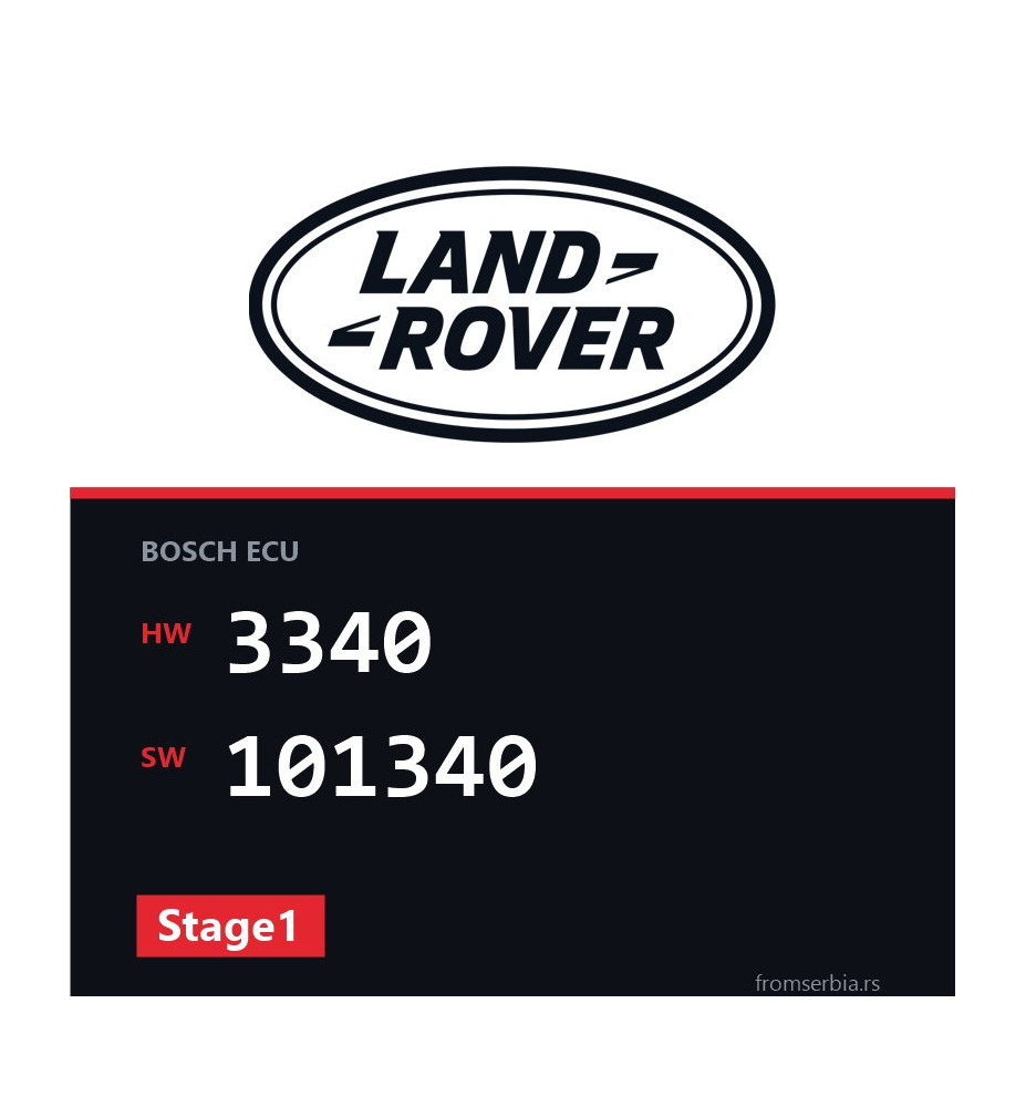 Land Rover Discovery 3340 101340 Stage1 tuning file