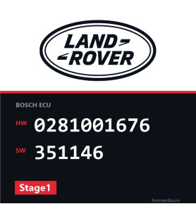 Land Rover Range Rover 0281001676 351146 Stage1 tuning file