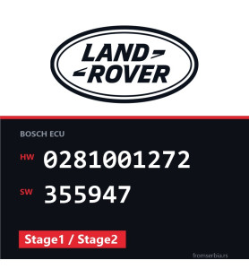 Land Rover Range Rover 0281001272 355947 Stage1 / Stage2 tuning file