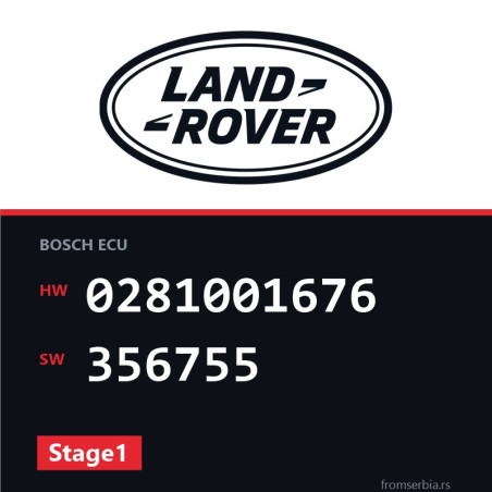 Land Rover Range Rover 0281001676 356755 Stage1 tuning file