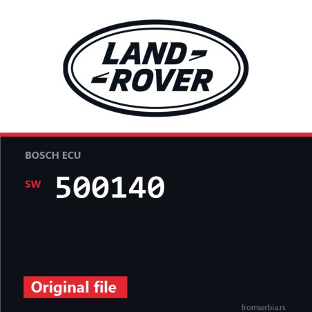 Land Rover Discovery 500140 original ECU file