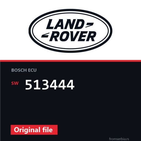 Land Rover Range Rover 513444 original ECU file