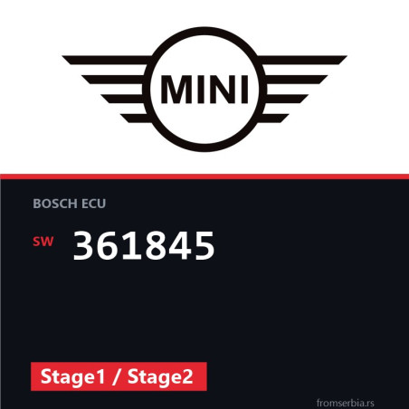 Mini One 361845 Stage1 / Stage2 tuning file