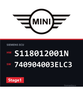 Mini One S118012001N 740904003ELC3 Stage1 tuning file