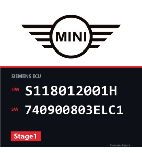 Mini One S118012001H 740900803ELC1 Stage1 tuning file