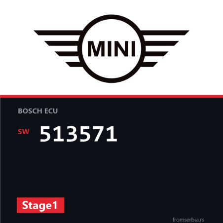 Mini countryman 513571 Stage1 tuning file