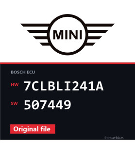 Mini Countryman 7CLBLI241A 507449 original ECU file