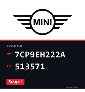 Mini SD 7CP9EH222A 513571 Stage1 tuning file