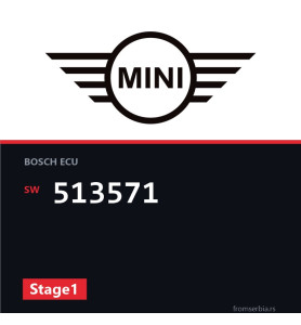Mini Cooper 513571 Stage1 tuning file