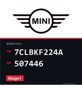 Mini One 7CLBKF224A 507446 Stage1 tuning file