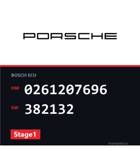 Porsche Cayenne 0261207696 382132 Stage1 tuning file