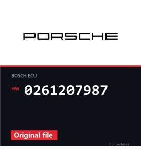 Porsche 997S 0261207987 original ECU file