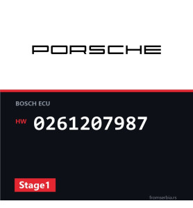 Porsche 997 0261207987 Stage1 tuning file