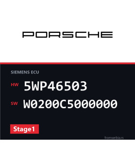 Porsche Cayenne 5WP46503 W0200C5000000 Stage1 tuning file