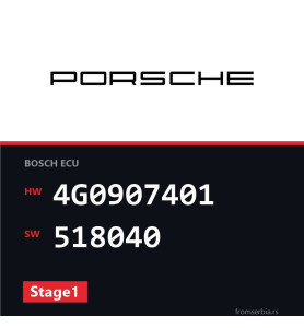 Porsche Cayenne 4G0907401 518040 Stage1 tuning file