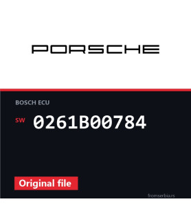 Porsche 997 0261B00784 original ECU file
