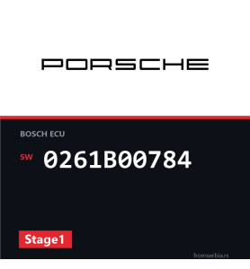 Porsche 997 0261B00784 Stage1 tuning file