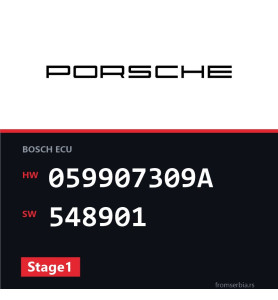 Porsche 059907309A 548901 Stage1 tuning file