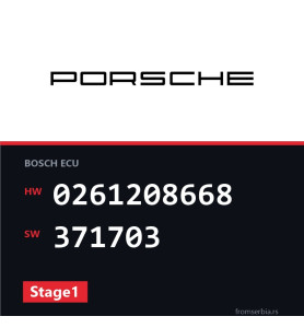 Porsche Cayenne 0261208668 371703 Stage1 tuning file