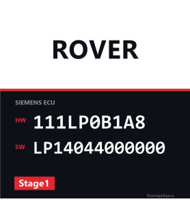 Rover Sport 111LP0B1A8 LP14044000000 Stage1 tuning file