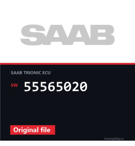 Saab 9 3 55565020 original ECU file