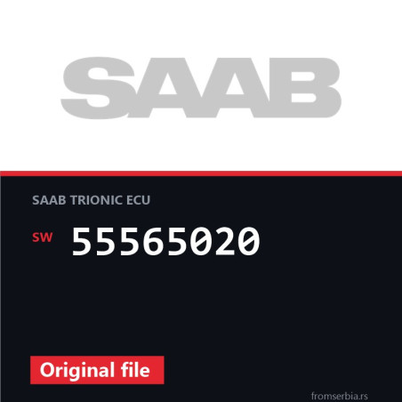 Saab 9 3 55565020 original ECU file