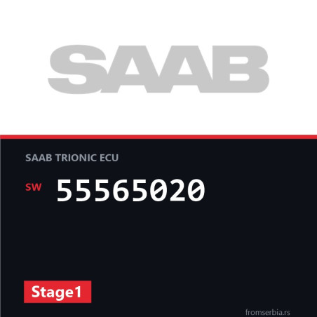 Saab 9 3 55565020 Stage1 tuning file