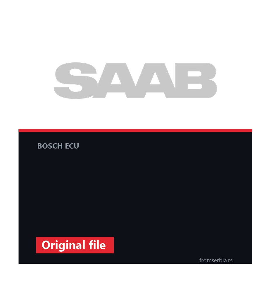 Saab 9 3 original ECU file