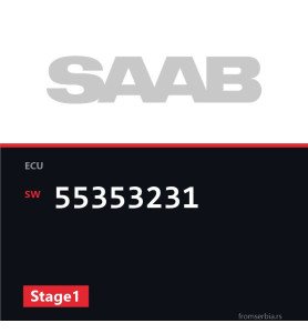 Saab 9 3 55353231 Stage1 tuning file