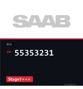 Saab 9-5 55353231 Stage1+++ tuning file
