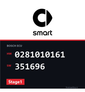 Smart CDI 0281010161 351696 Stage1 tuning file