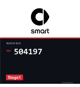 Smart ForTwo 504197 Stage1 tuning file